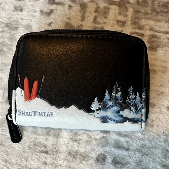 NWT Shag Wear Ski Themed Wallet - Picture 2 of 3